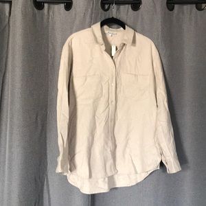 Madewell Flannel Sunday Shirt in Speckle